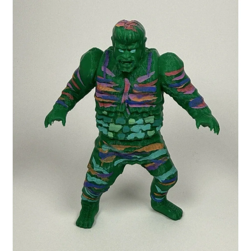 War Of The Gargantuas HAND PAINTED Figure Toy Green with War Paint